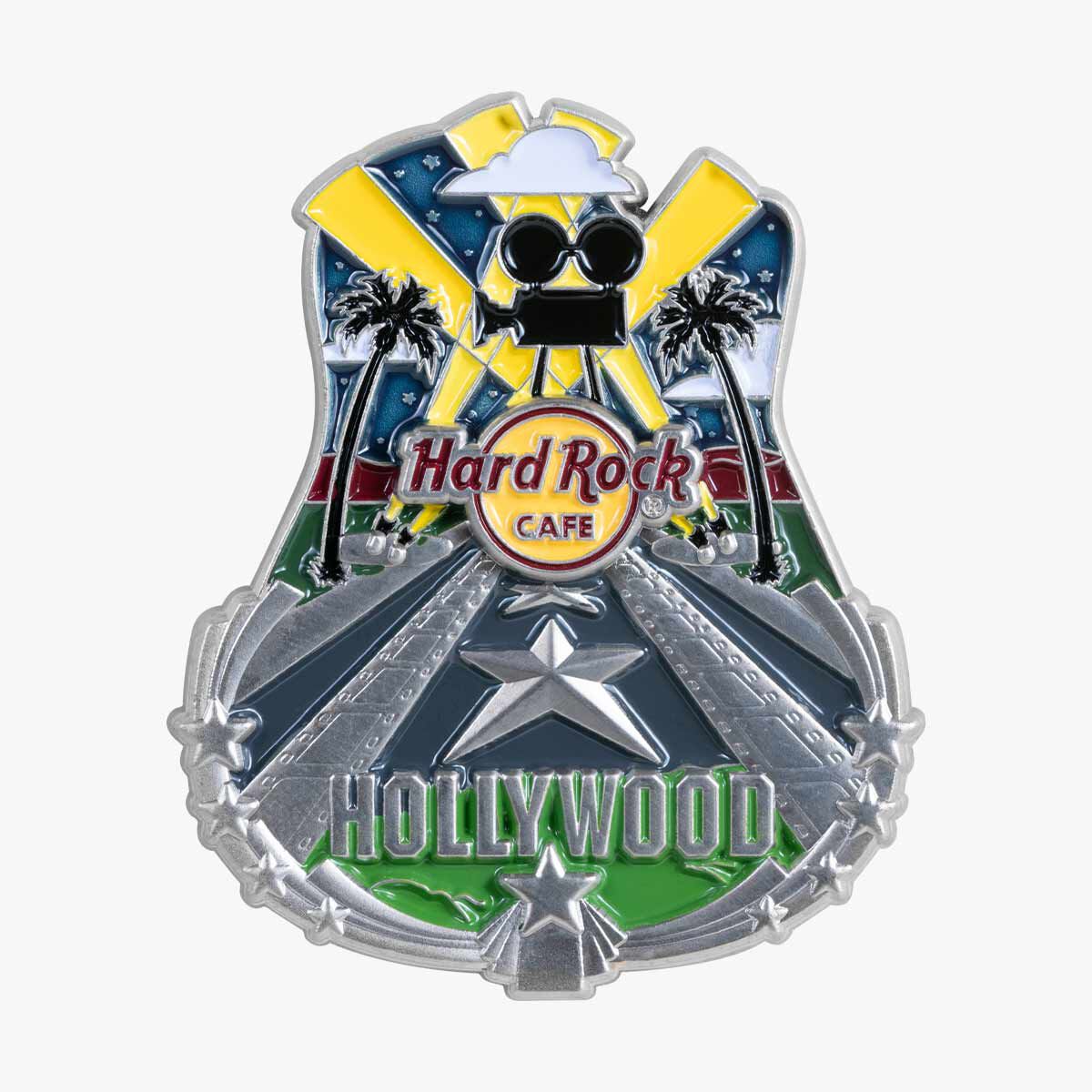 Collectible 3D Core City Guitar Pin | Online Rock Shop